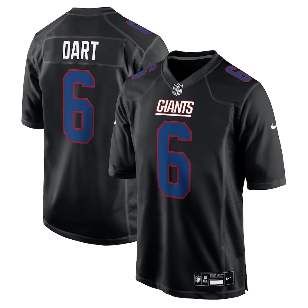 Jaxson Dart New York Giants Jersey - Carbon Black product image 1