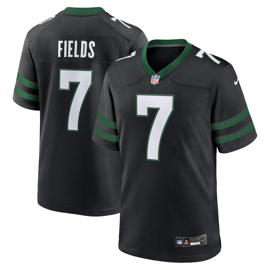 Justin Fields New York Jets Jersey - Legacy Black product image 1