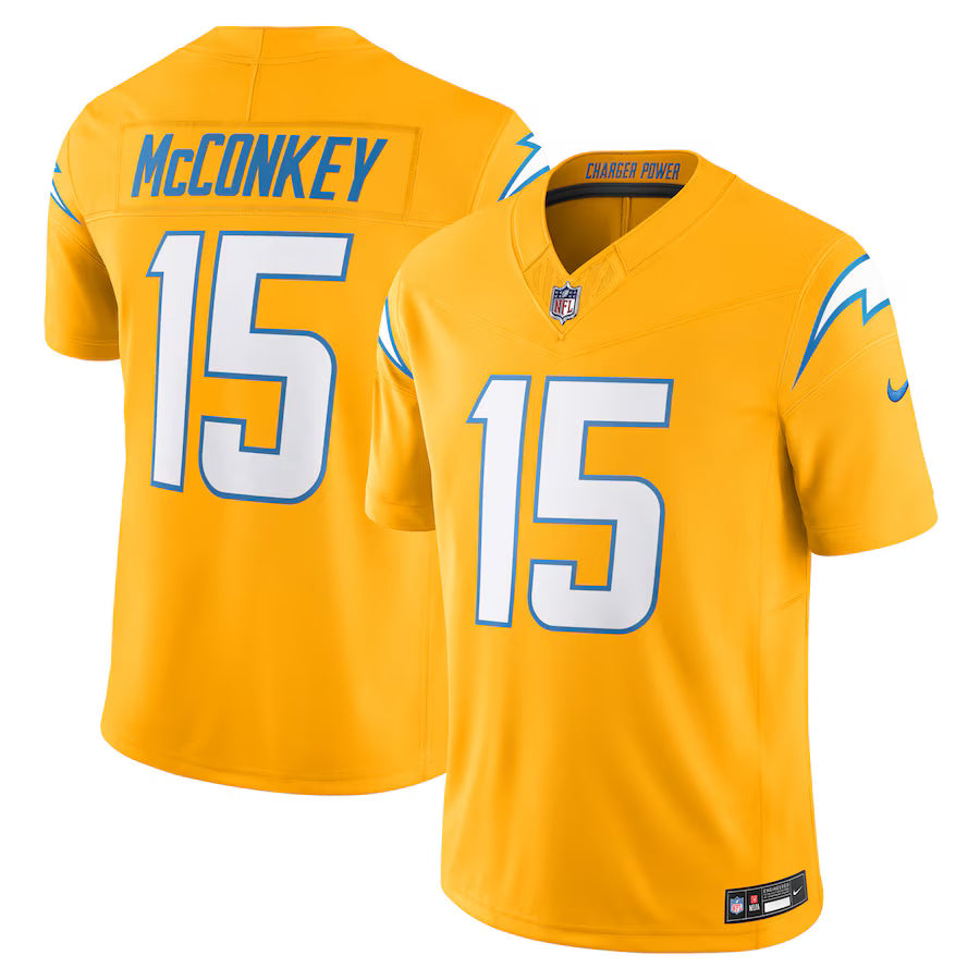 Ladd McConkey Los Angeles Chargers Alternate Charger Power product image 1