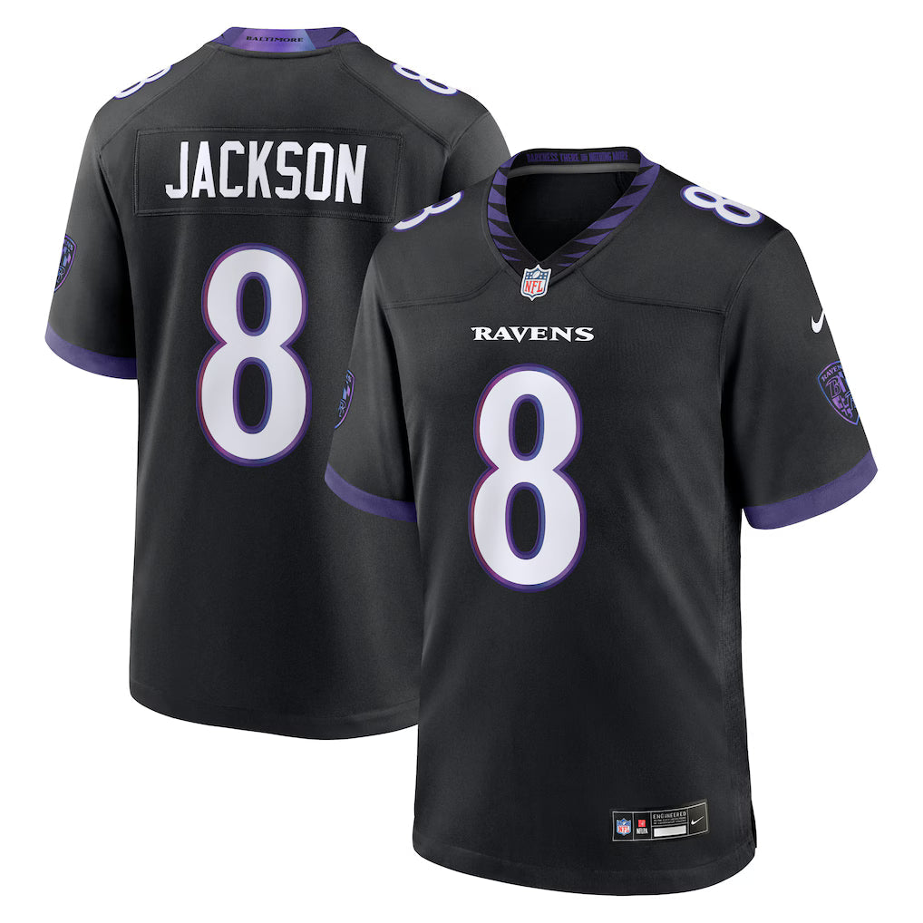 Lamar Jackson Baltimore Ravens Jersey - Black product image 1