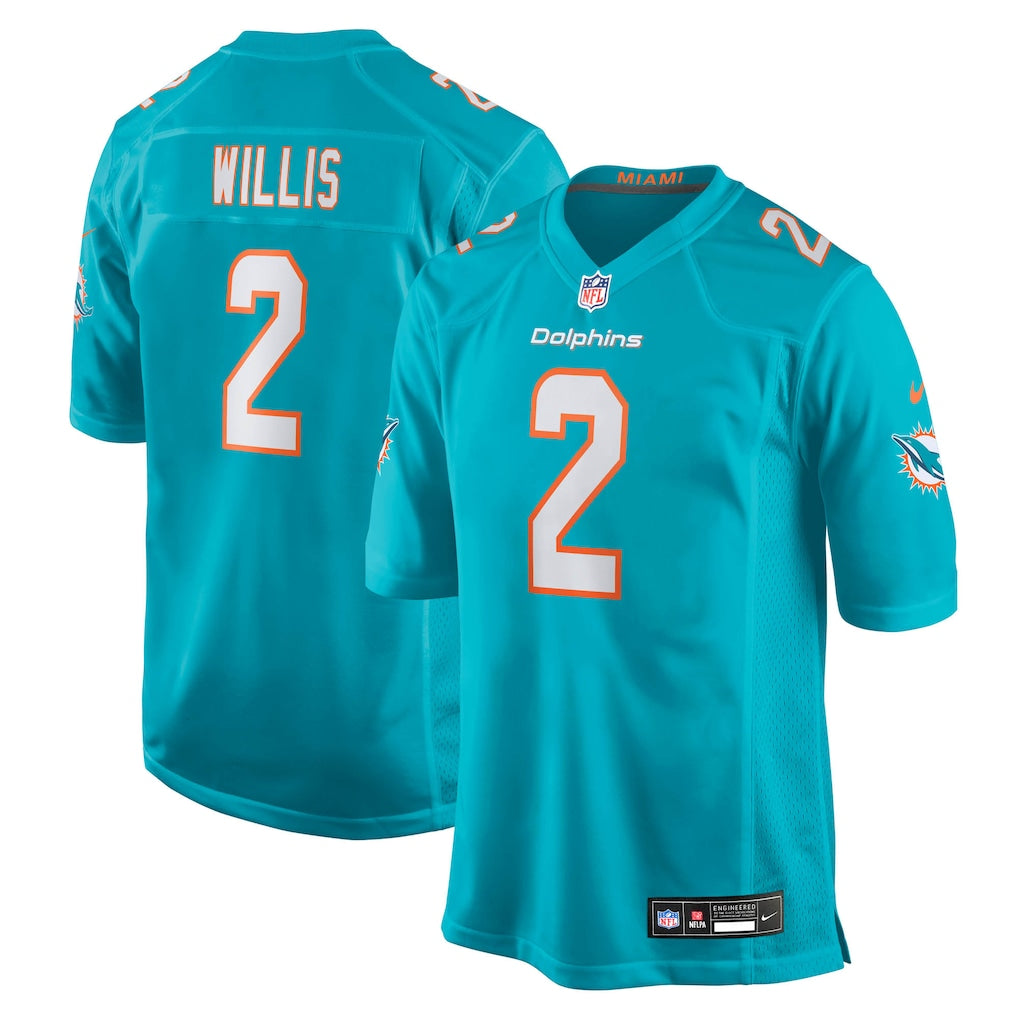 Malik Willis Miami Dolphins Jersey - Aqua product image 1