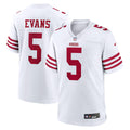 Mike Evans San Francisco 49ers Alternate Jersey - White product image 1