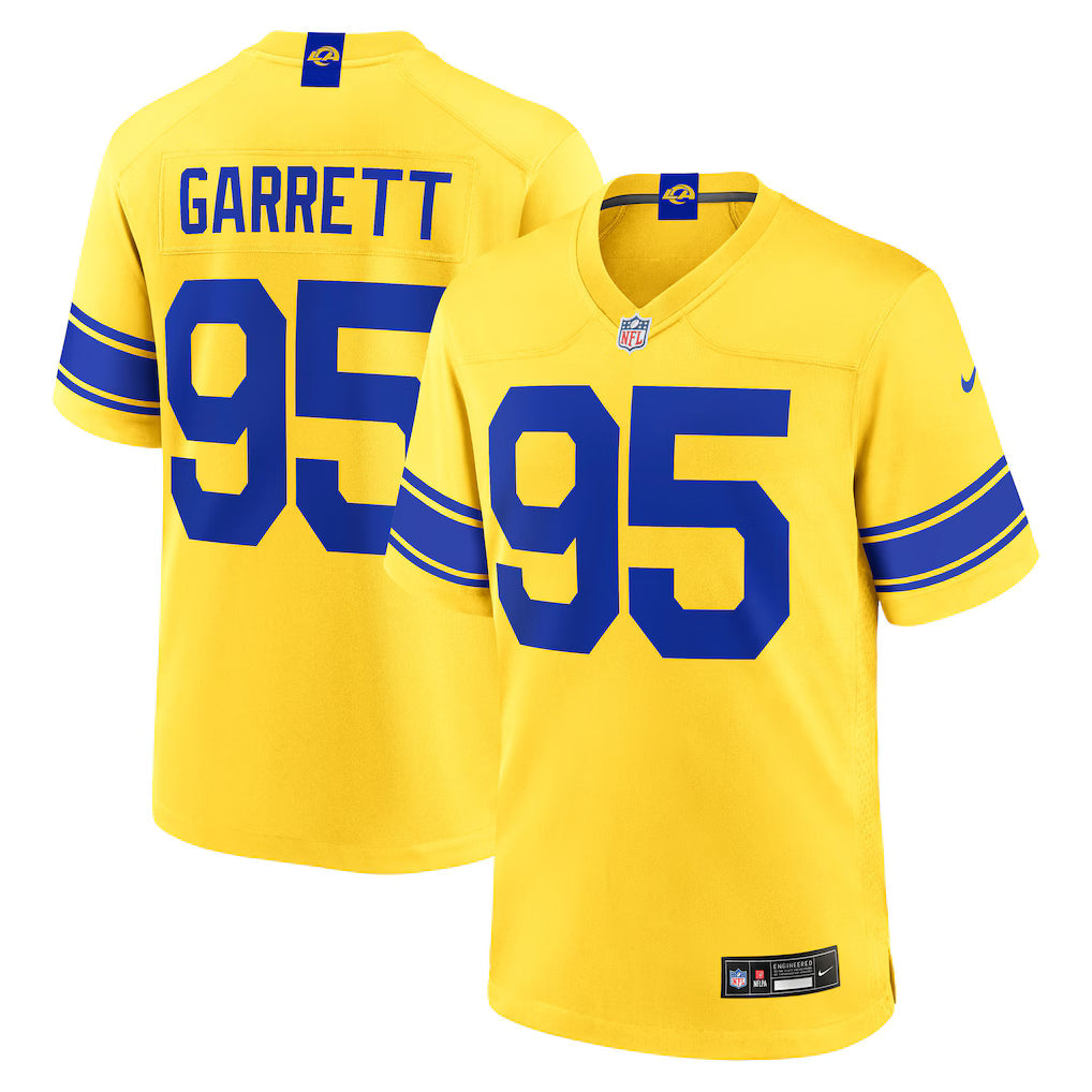 Myles Garrett Los Angeles Rams Classic Sol Jersey - Gold product image 1