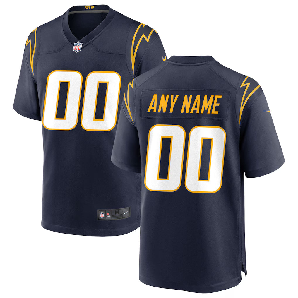 Custom Los Angeles Chargers Jersey - Navy product image 1