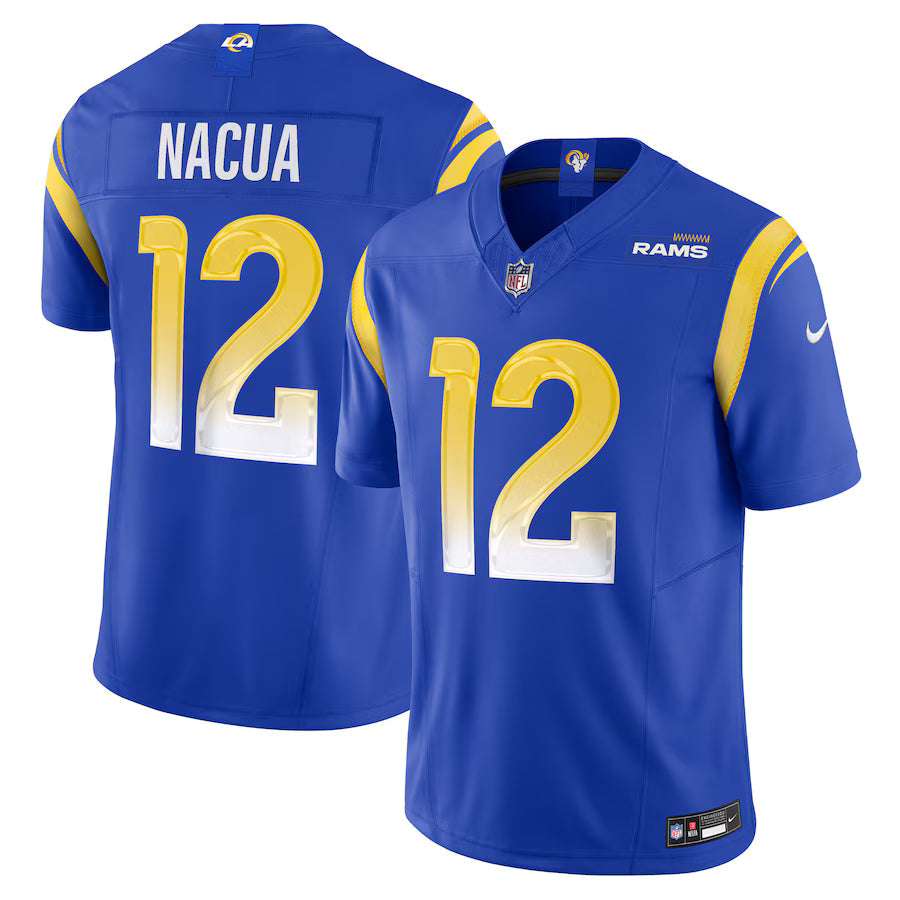 Puka Nacua Los Angeles Rams Jersey - Royal Blue product image 1