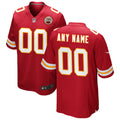 Custom Kansas City Chiefs Jersey - Red product image 1