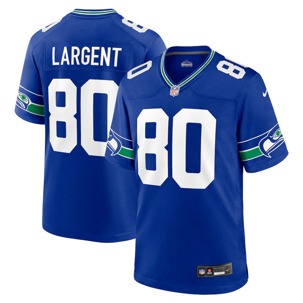 Steve Largent Seattle Seahawks Throwback Retired Player