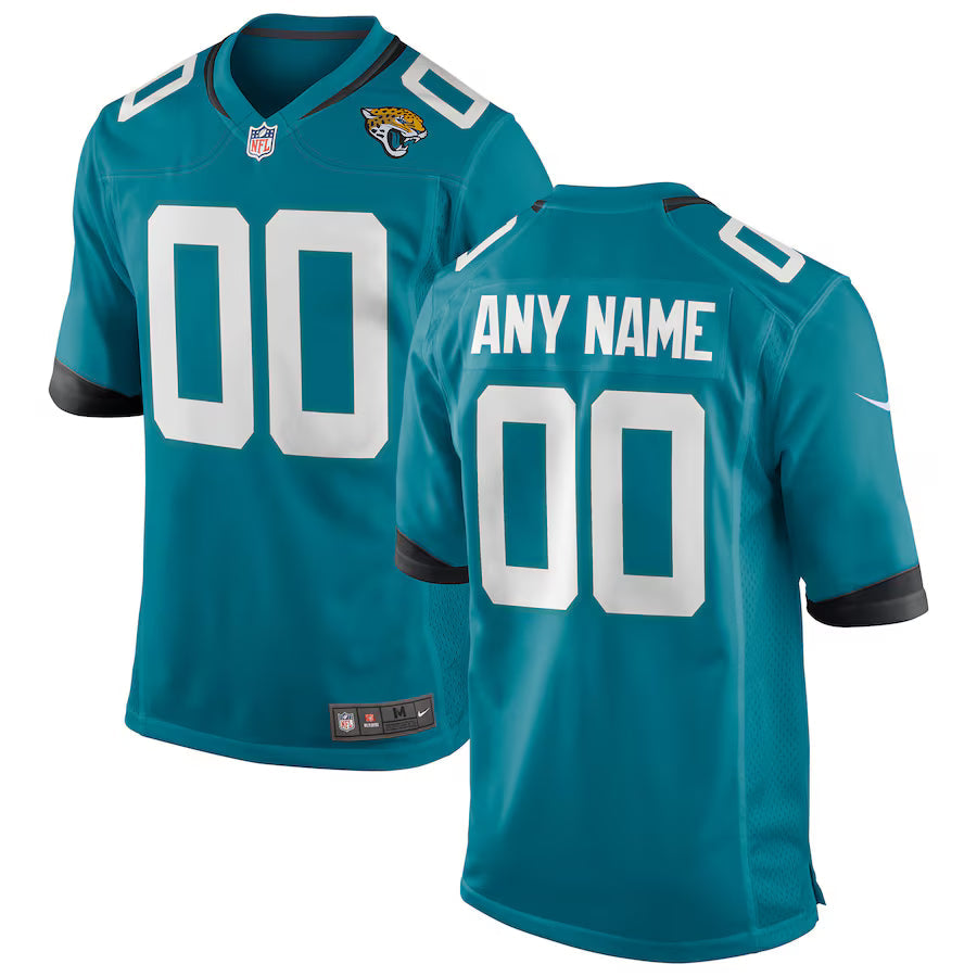 Custom Jacksonville Jaguars Jersey - Teal product image 1