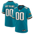 Custom Jacksonville Jaguars Prowler Throwback Jersey - Teal product image 1