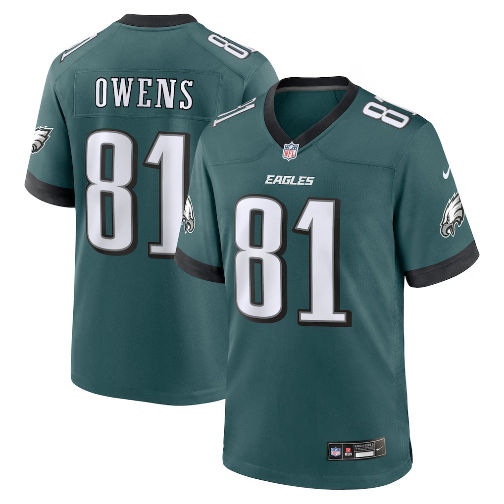 Terrell Owens Philadelphia Eagles Retired Player Jersey product image 1