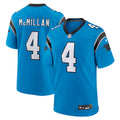 Tetairoa McMillan Carolina Panthers Alternate Jersey - Blue product image 1