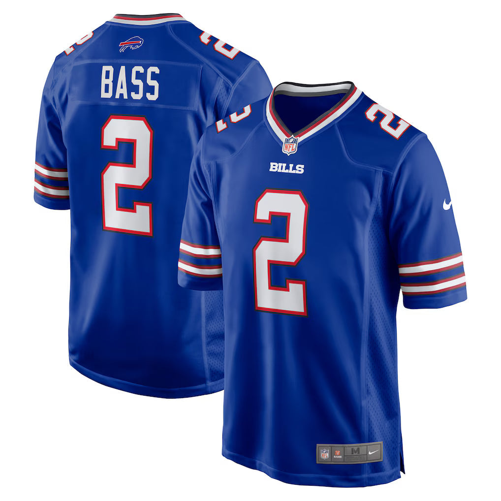 Tyler Bass Buffalo Bills Jersey - Royal Blue product image 1