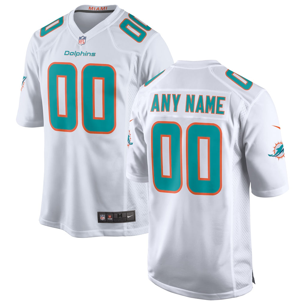 Custom Miami Dolphins Jersey - White product image 1