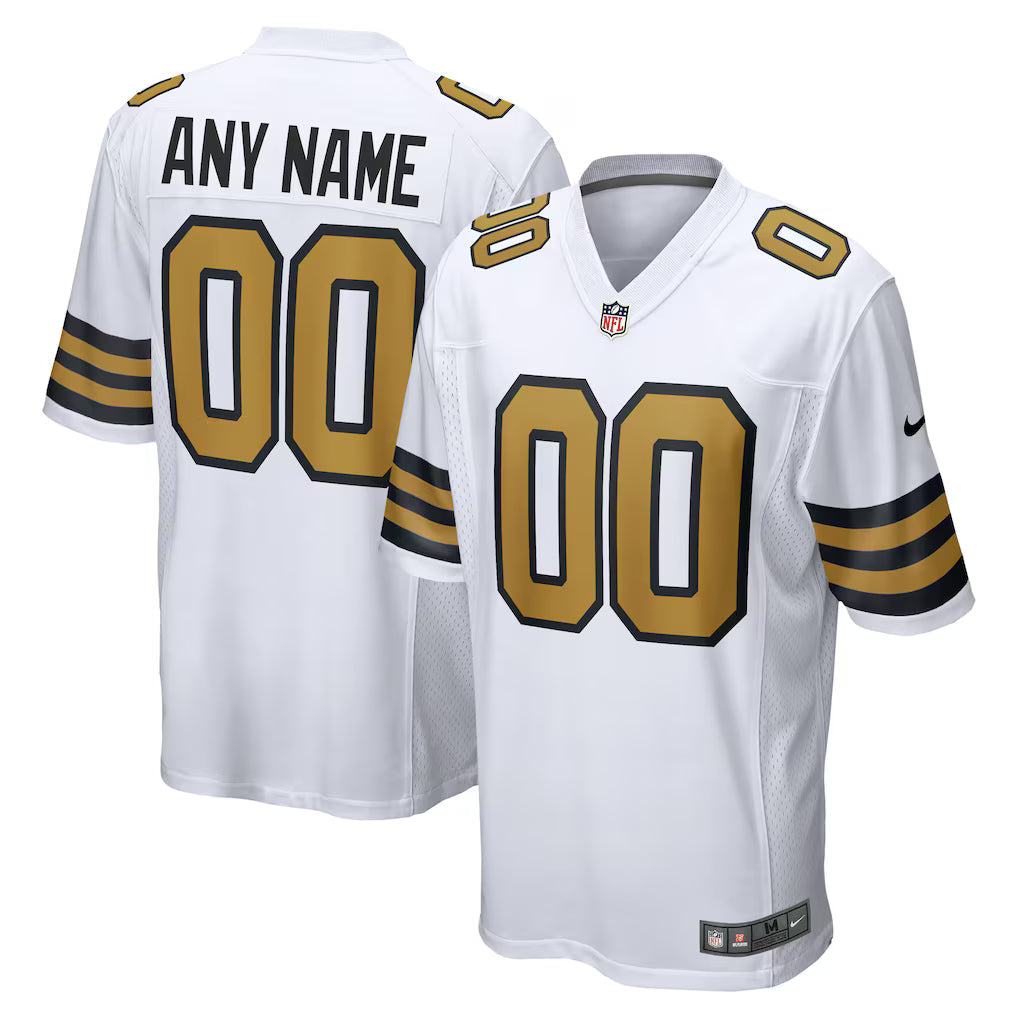 Custom New Orleans Saints Jersey - White product image 1