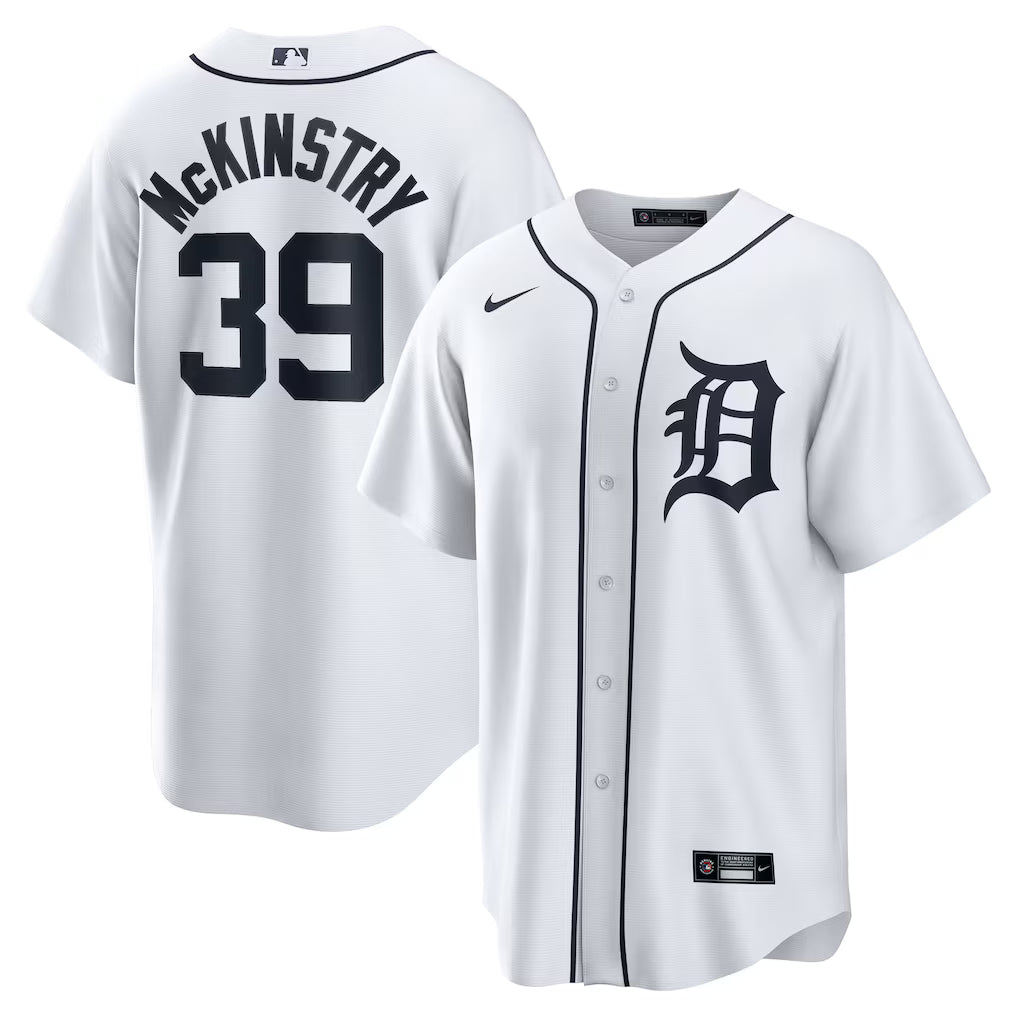 Zach McKinstry Detroit Tigers Home Jersey - White product image 1