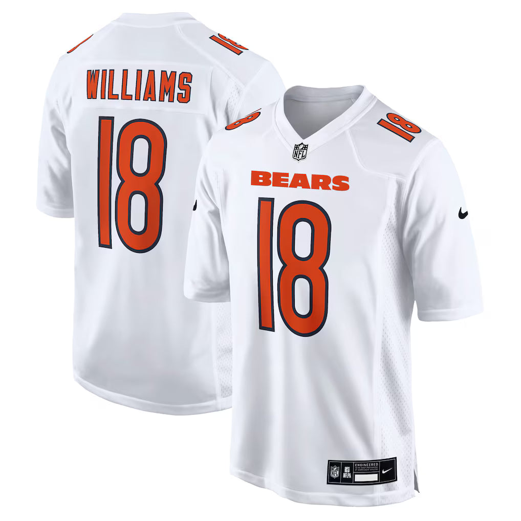 Caleb Williams Chicago Bears Fashion Jersey - Tundra White product image 1