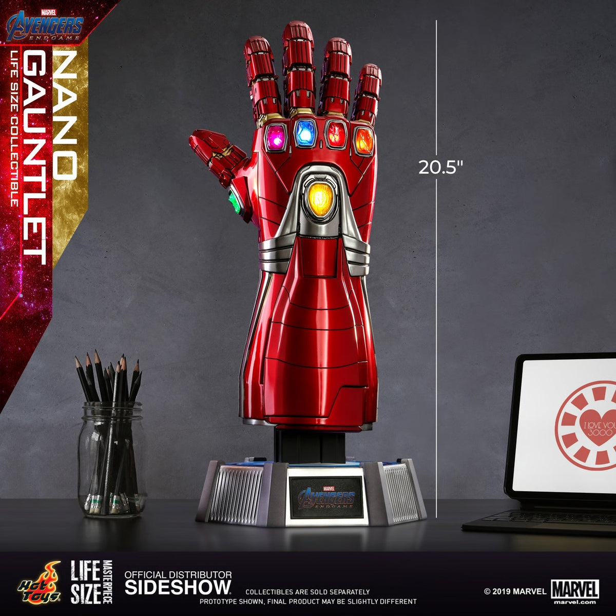 Hot Toys Nano Gauntlet product image 1, provided for visual reference and product detail review