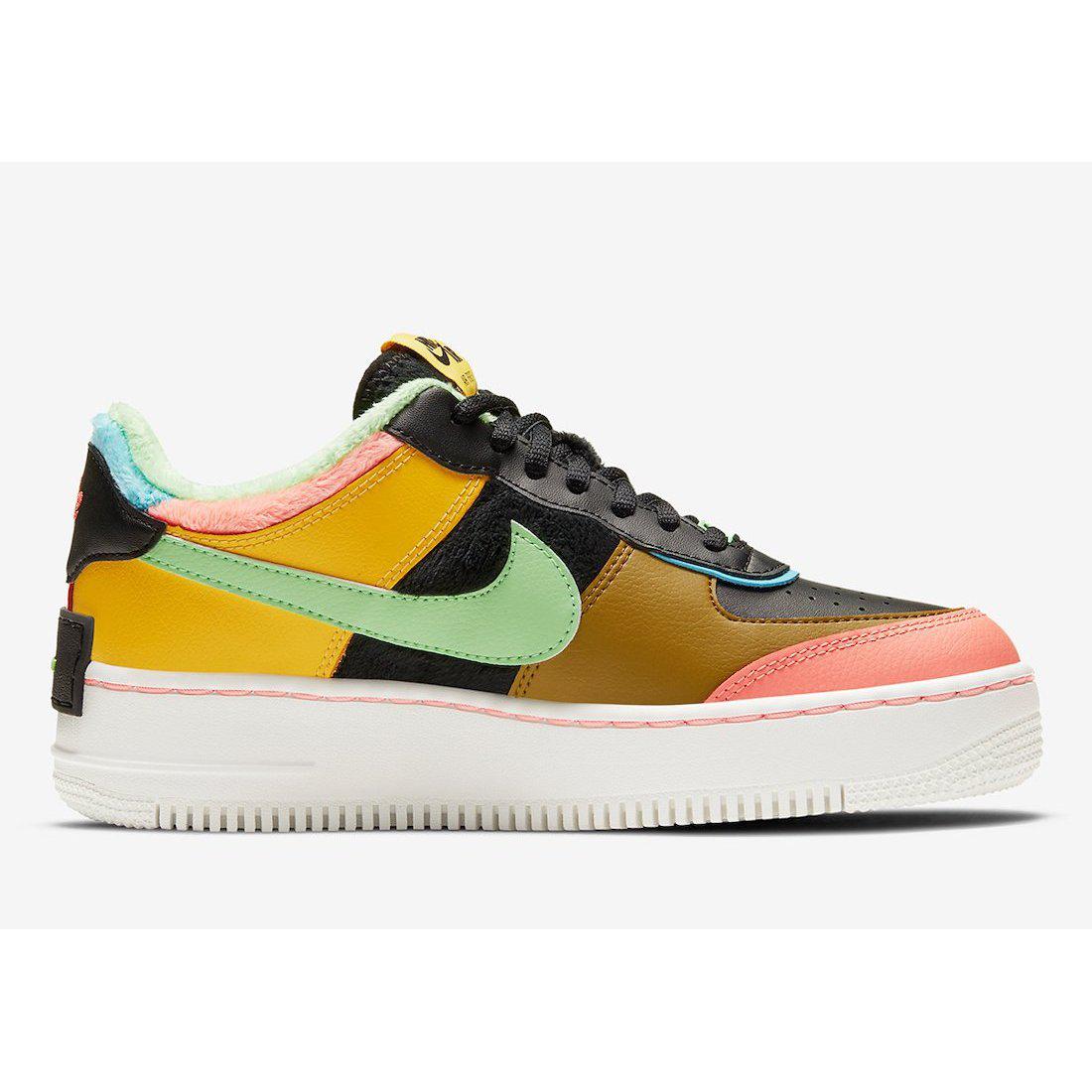 Nike Air Force 1 Shadow Solar Flare Atomic Pink (W) product image 3, provided for visual reference and product detail review