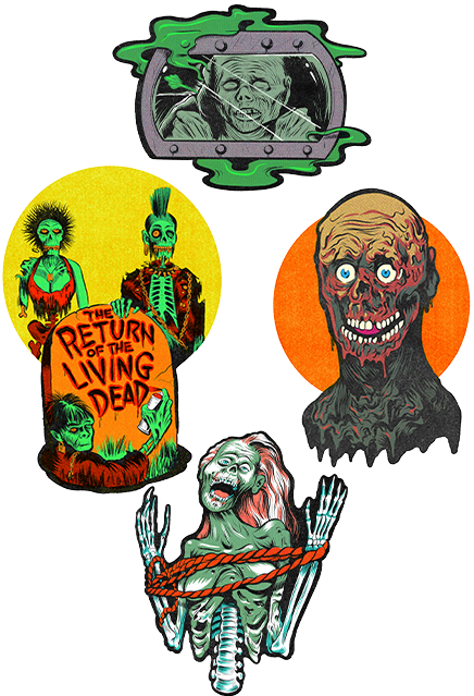 Return of the Living Dead Wall Decor Collection - Series 1 product image 2, provided for visual reference and product detail