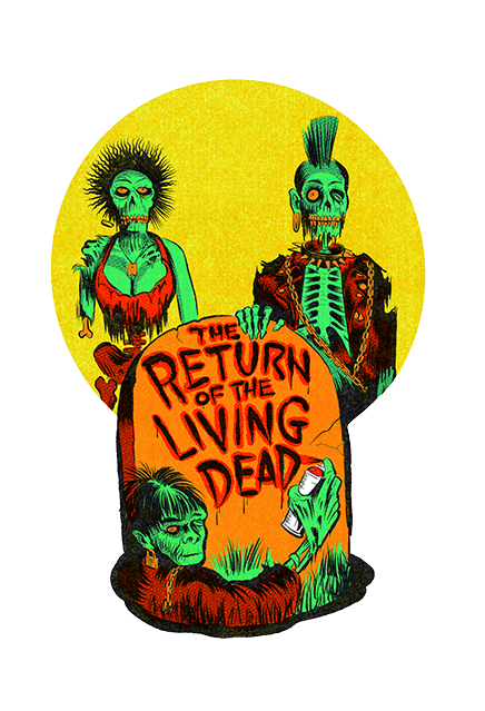 Return of the Living Dead Wall Decor Collection - Series 1 product image 4, provided for visual reference and product detail