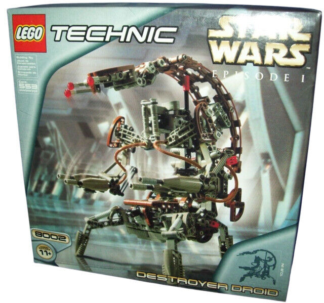 8002 LEGO Destroyer Droid PRE-OWNED CERTIFIED product image 1, provided for visual reference and product detail review