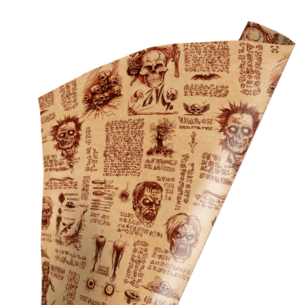 Evil Dead 2 - Necronomicon Wrapping Paper product image 2, provided for visual reference and product detail review