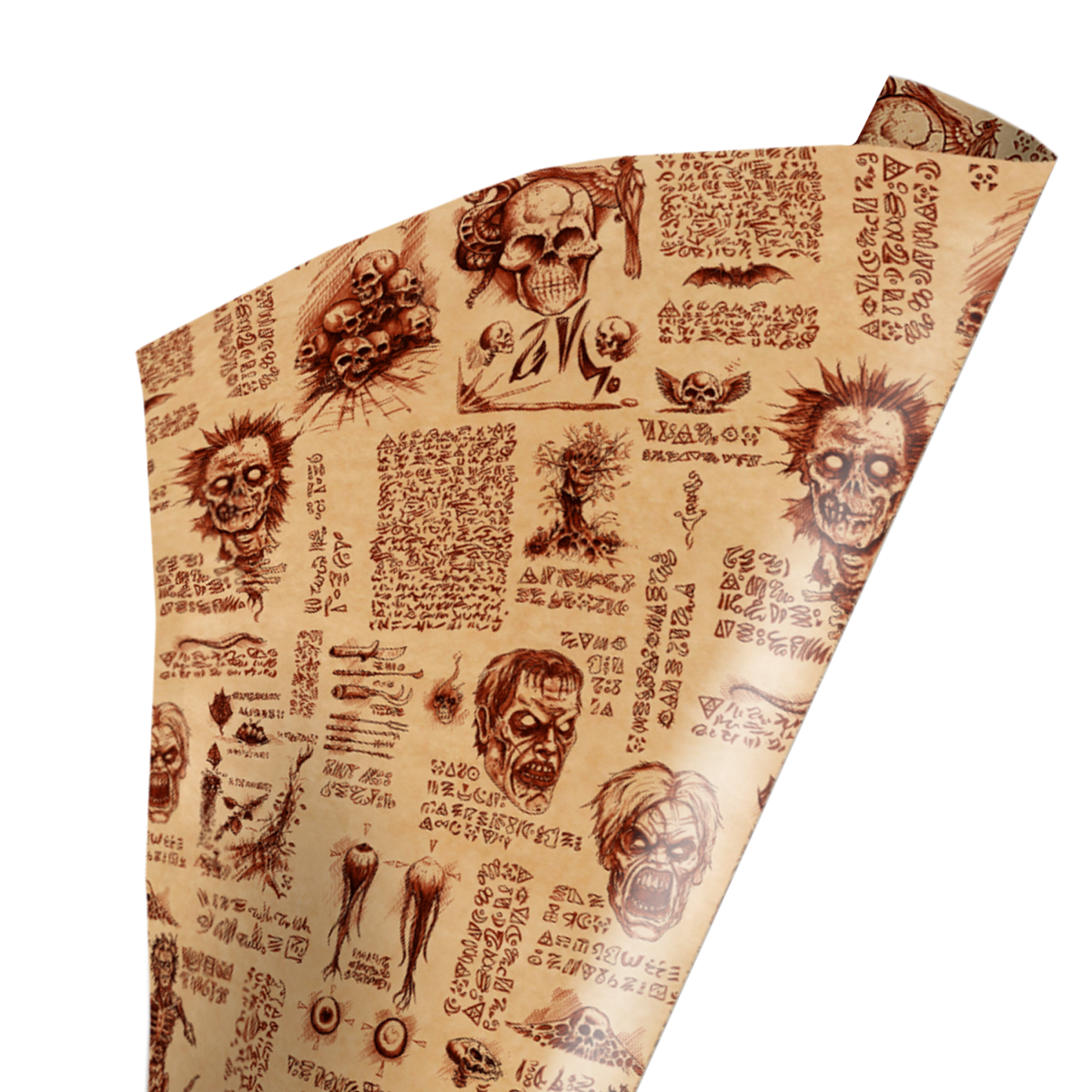 Evil Dead 2 - Necronomicon Wrapping Paper product image 2, provided for visual reference and product detail review