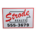Halloween 1978 - Strode Realty Metal Sign product image 1, provided for visual reference and product detail review