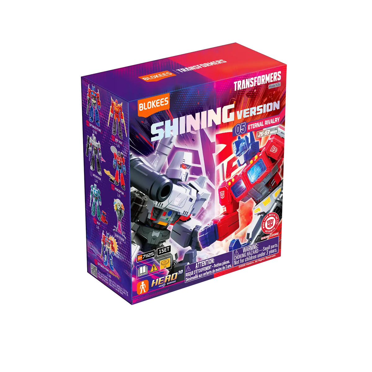 Blokees Transformers Shining Version 05 Eternal Rivalry product image 9, provided for visual reference and product detail