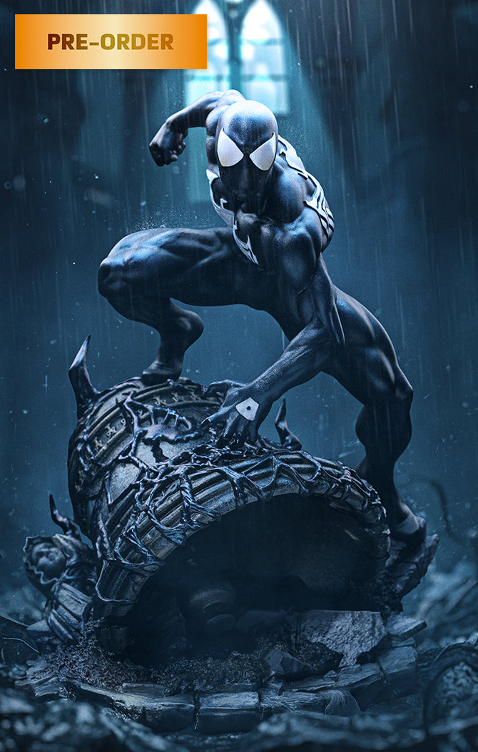 Pre-Order - Statue Spider-Man Black - Marvel Comics - BDS Art Scale 1/10 - Iron Studios product image 2, provided for visual
