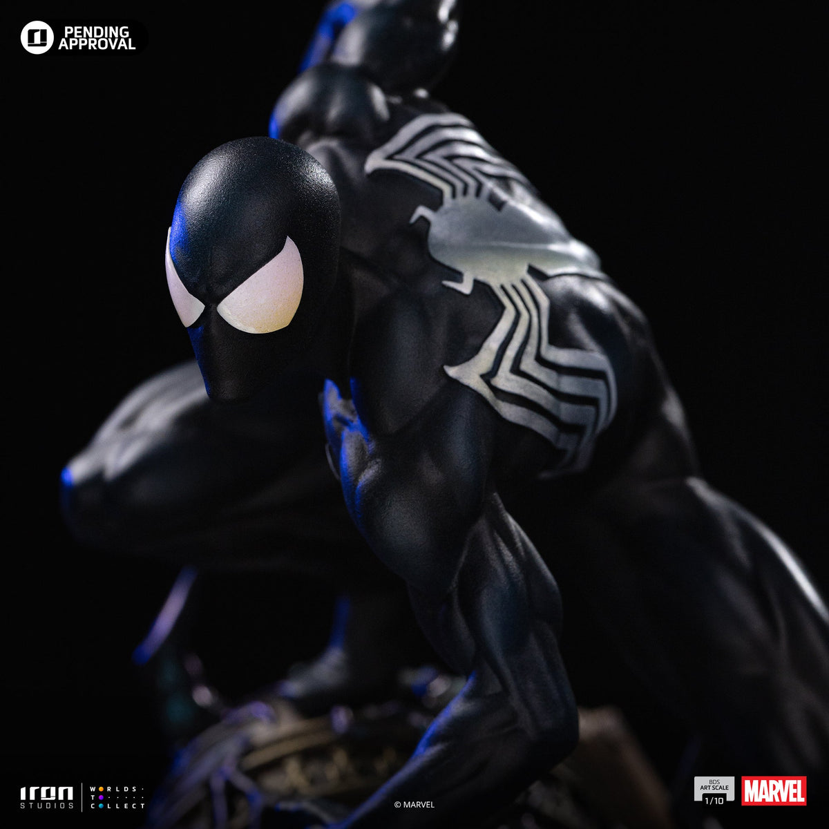 Pre-Order - Statue Spider-Man Black - Marvel Comics - BDS Art Scale 1/10 - Iron Studios product image 6, provided for visual