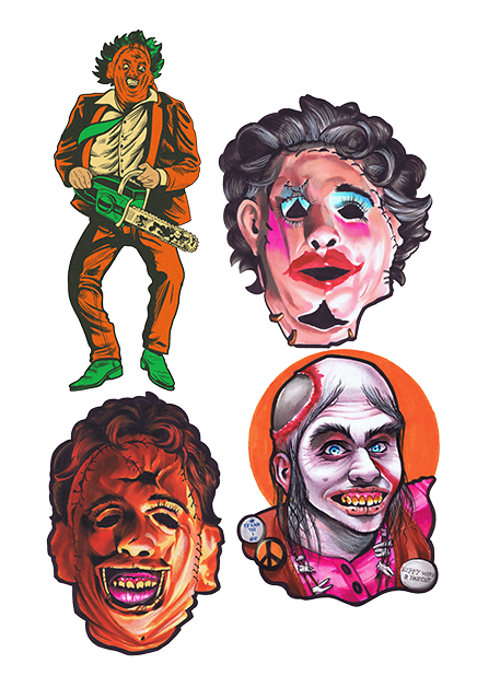The Texas Chainsaw Massacre (1974) - Wall Decor - Series 1 product image 2, provided for visual reference and product detail