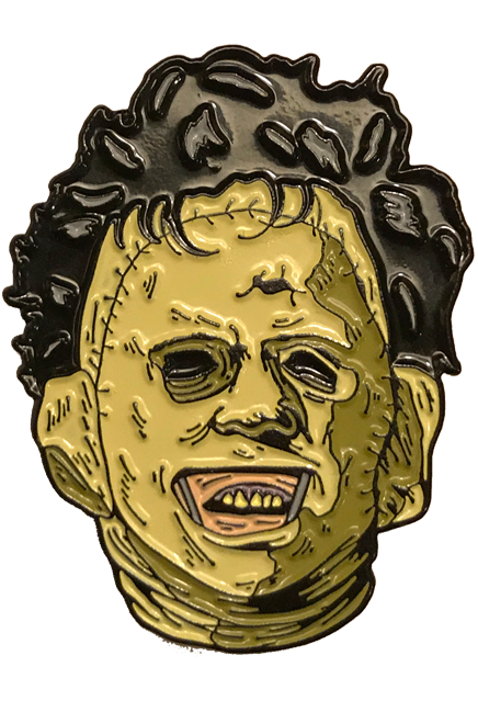 The Texas Chainsaw Massacre (1974) - Leatherface Killer - Enamel Pin product image 2, provided for visual reference and