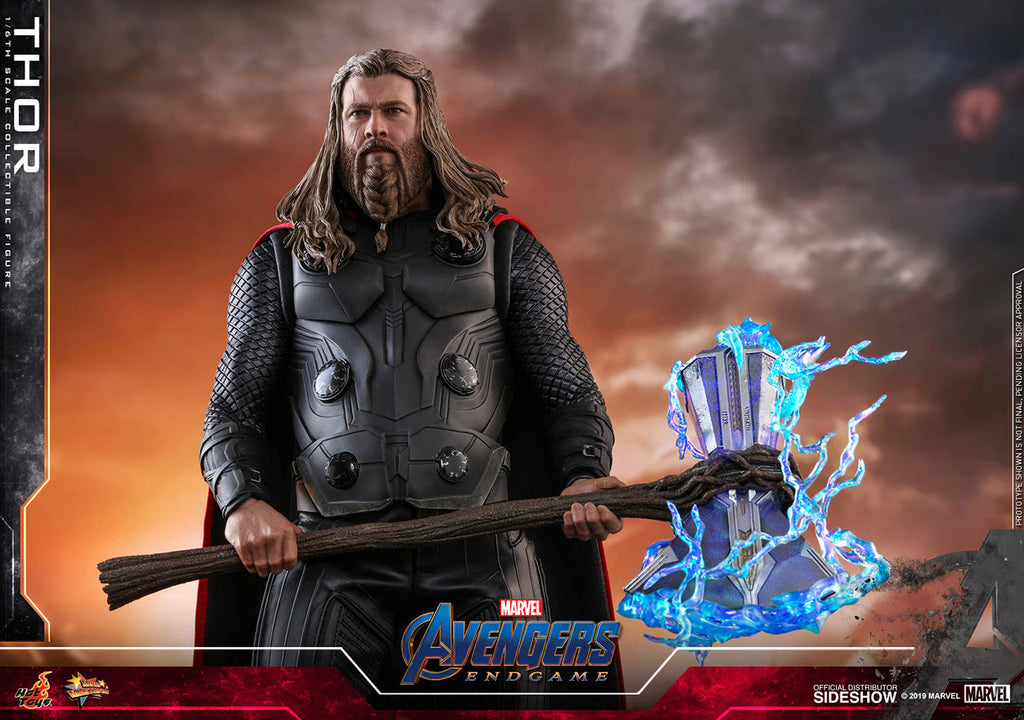 Hot Toys Thor 1/6 Scale Action Figure product image 5, provided for visual reference and product detail review