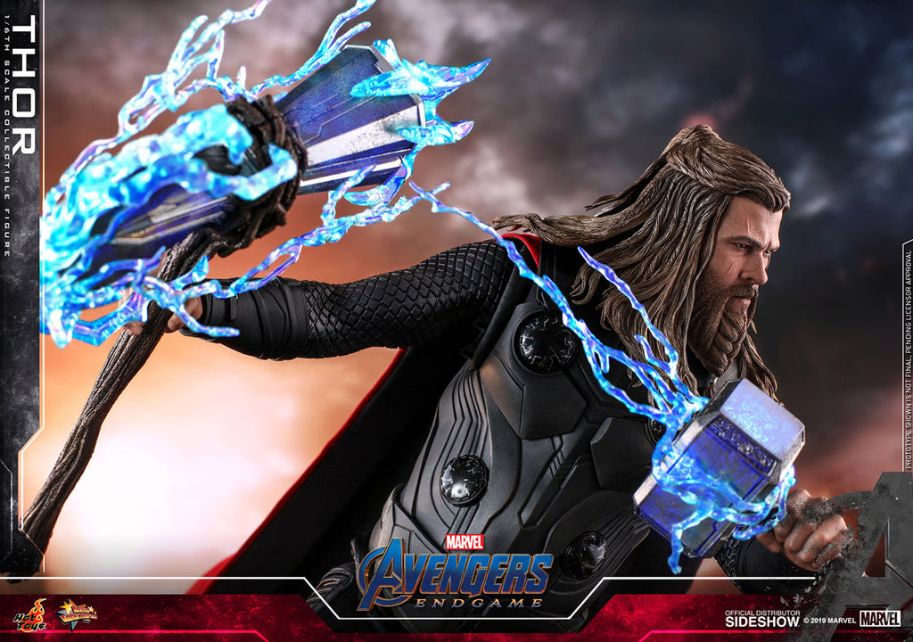 Hot Toys Thor 1/6 Scale Action Figure product image 6, provided for visual reference and product detail review