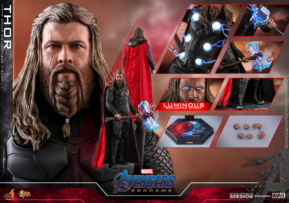Hot Toys Thor 1/6 Scale Action Figure product image 13, provided for visual reference and product detail review