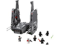 75104 LEGO Kylo Ren's Command Shuttle PRE-OWNED CERTIFIED product image 2, provided for visual reference and product detail