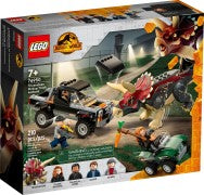 76950 LEGO Triceratops Pick-Up Truck Ambush product image 1, provided for visual reference and product detail review