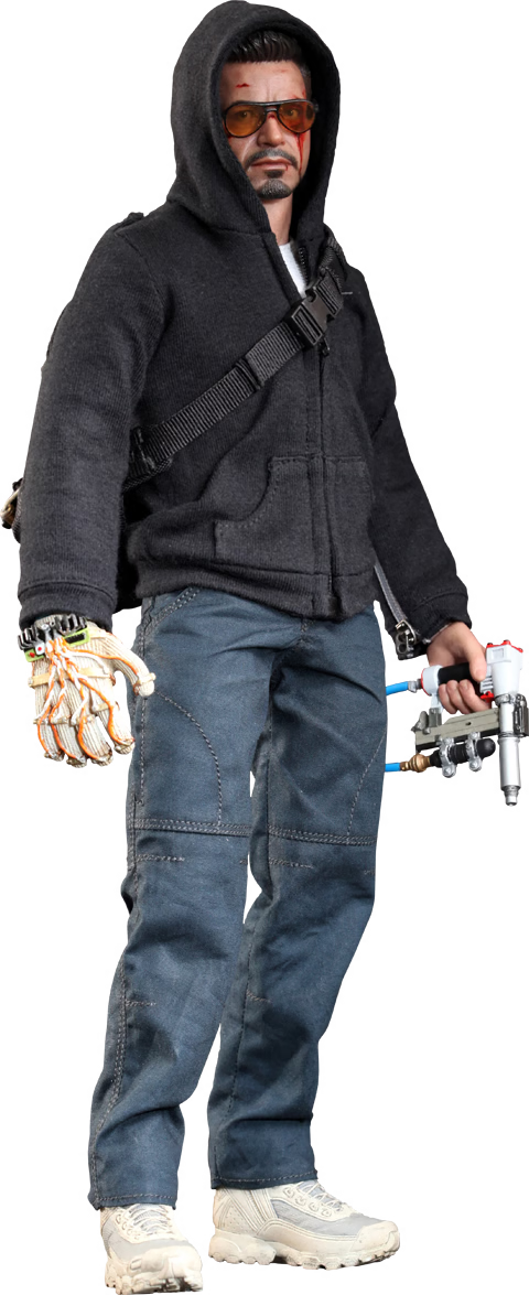 Hot Toys Tony Stark (The Mechanic Special Edition) 1/6 Scale Action Figure product image 7, provided for visual reference