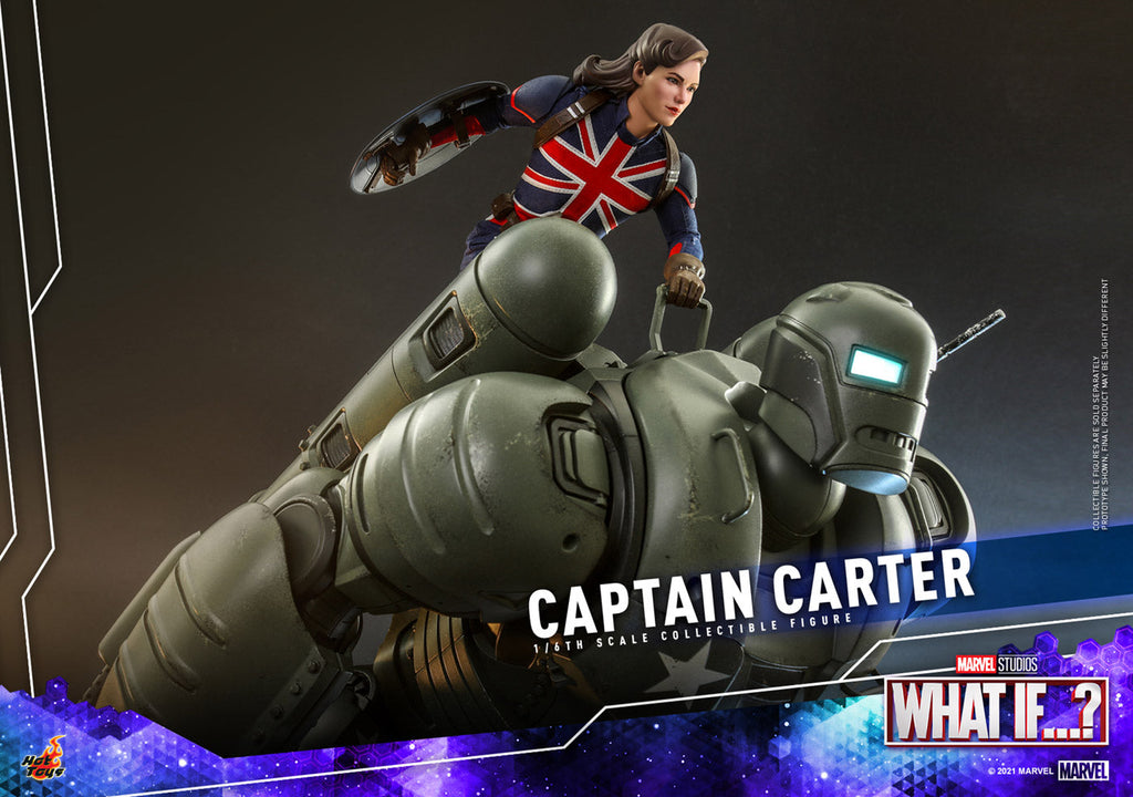 Hot Toys Captain Carter 1/6 Scale Action Figure product image 2, provided for visual reference and product detail review