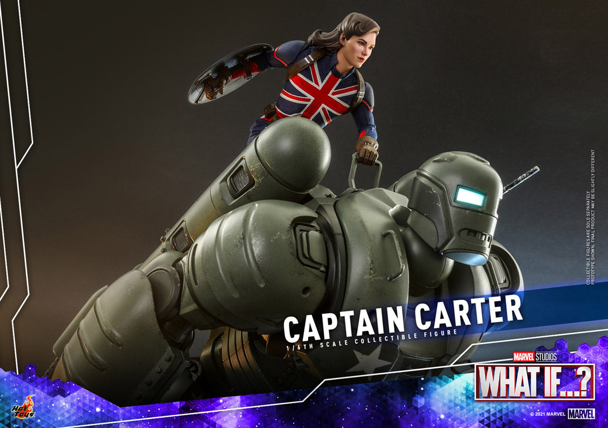 Hot Toys Captain Carter 1/6 Scale Action Figure product image 2, provided for visual reference and product detail review