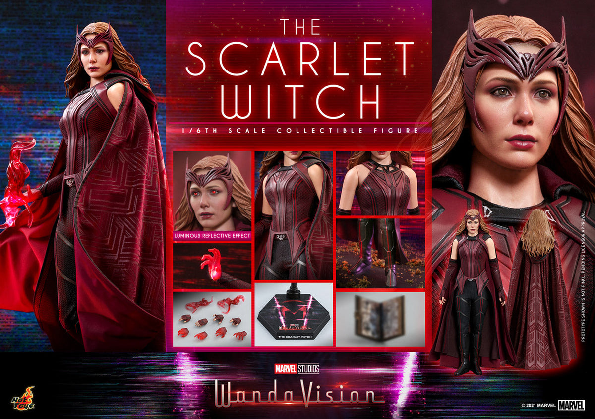 Hot Toys The Scarlet Witch 1/6 Scale Action Figure product image 13, provided for visual reference and product detail review
