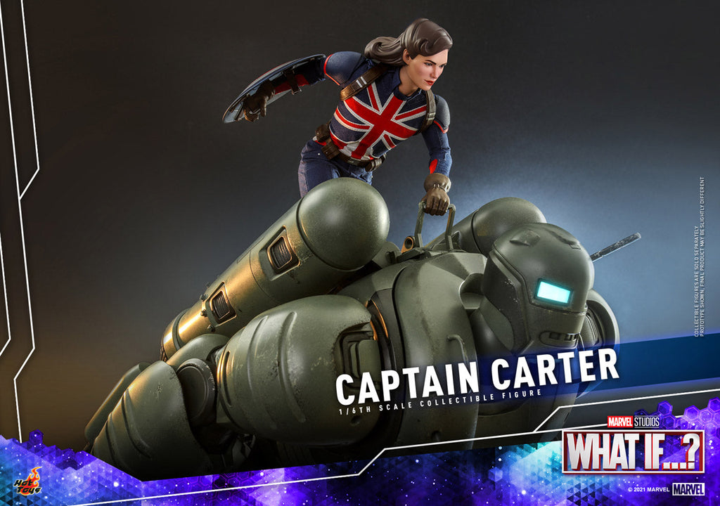 Hot Toys Captain Carter 1/6 Scale Action Figure product image 7, provided for visual reference and product detail review