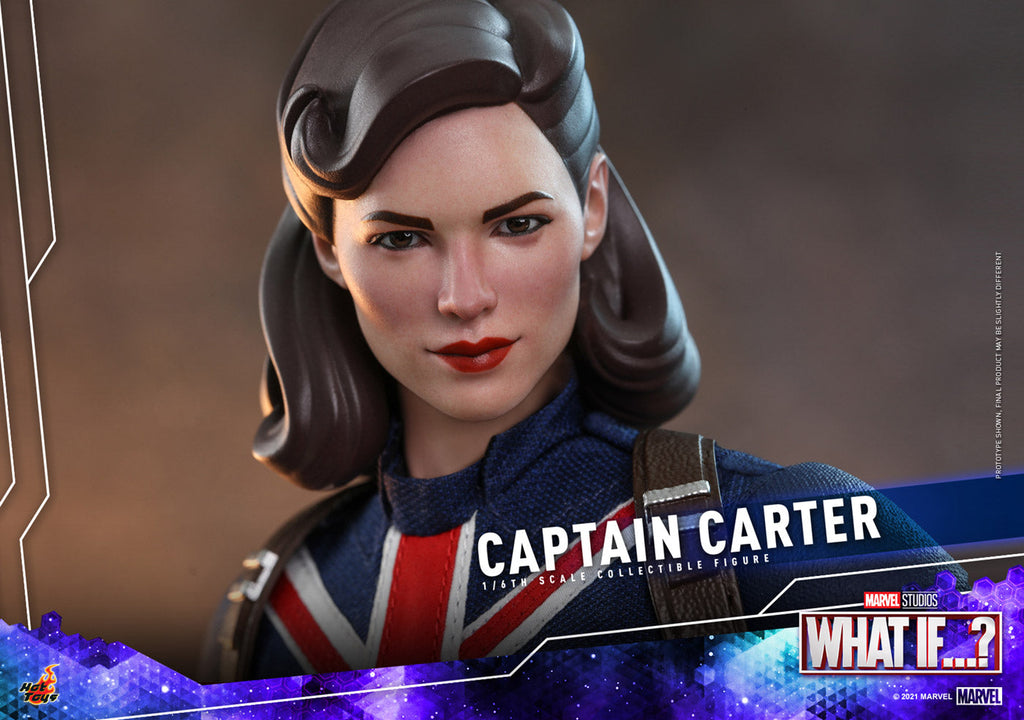 Hot Toys Captain Carter 1/6 Scale Action Figure product image 6, provided for visual reference and product detail review