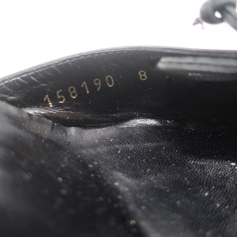 Gucci Bow Mules Black Monogram Canvas & Leather Size 8 Pointed Toe Heels product image 10, provided for visual reference and