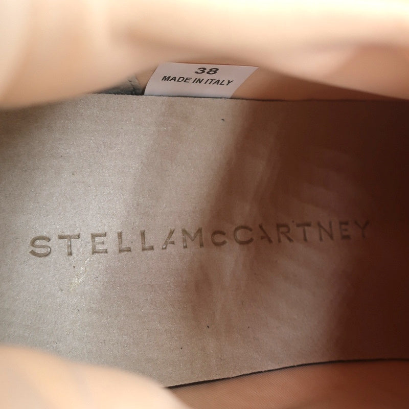 Stella McCartney Eclypse Sneakers Rose Gold Metallic Faux Leather Size 38 NEW product image 10, provided for visual