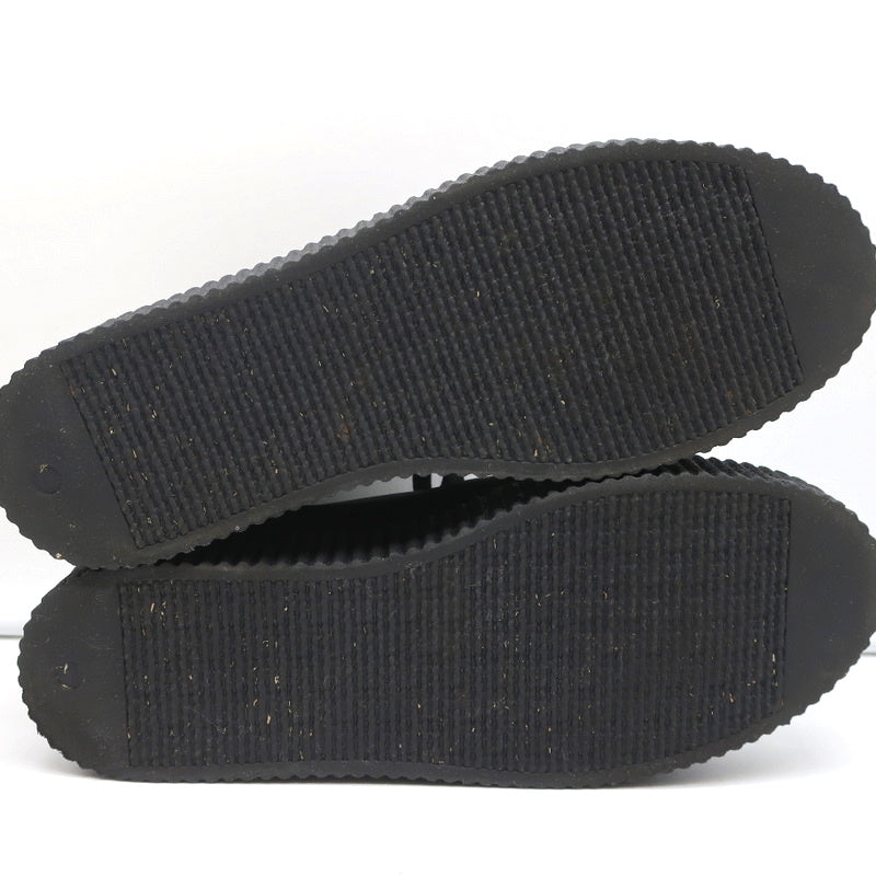 MM6 Maison Margiela High Top Platform Creeper Sneakers Black Leather Size 41 product image 11, provided for visual reference