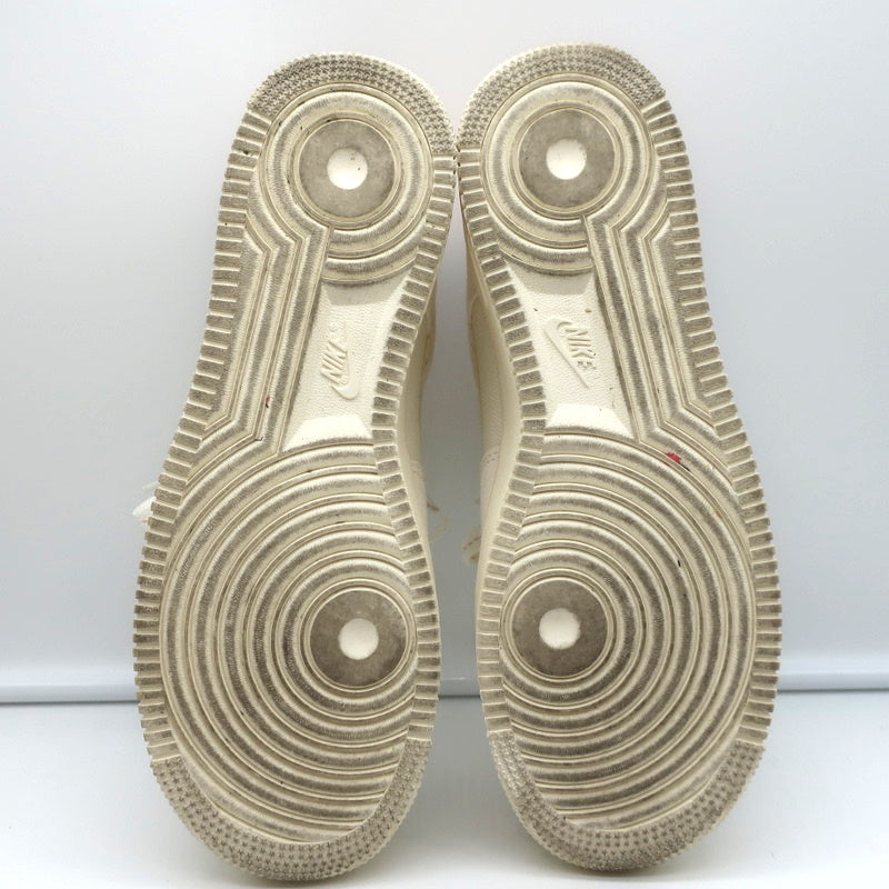 Nike Air Force 1 '07 Low Peace Rock N Roll Sneakers White Size 9 DQ7656-100 product image 12, provided for visual reference