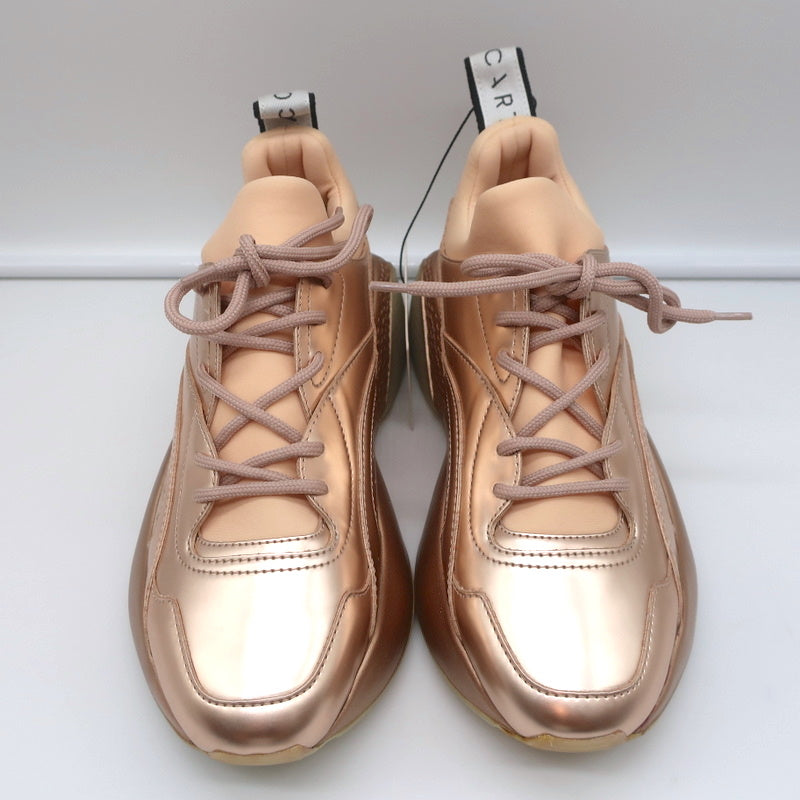 Stella McCartney Eclypse Sneakers Rose Gold Metallic Faux Leather Size 38 NEW product image 4, provided for visual reference