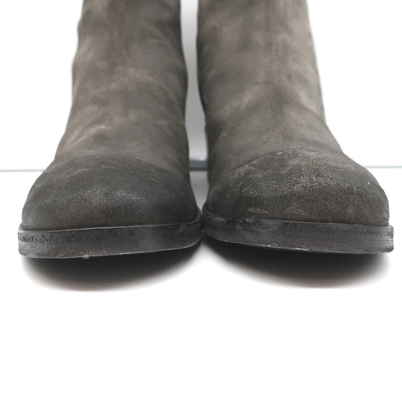 Marsell Listo Ankle Boots Gray Suede Size 39 NEW product image 4, provided for visual reference and product detail review